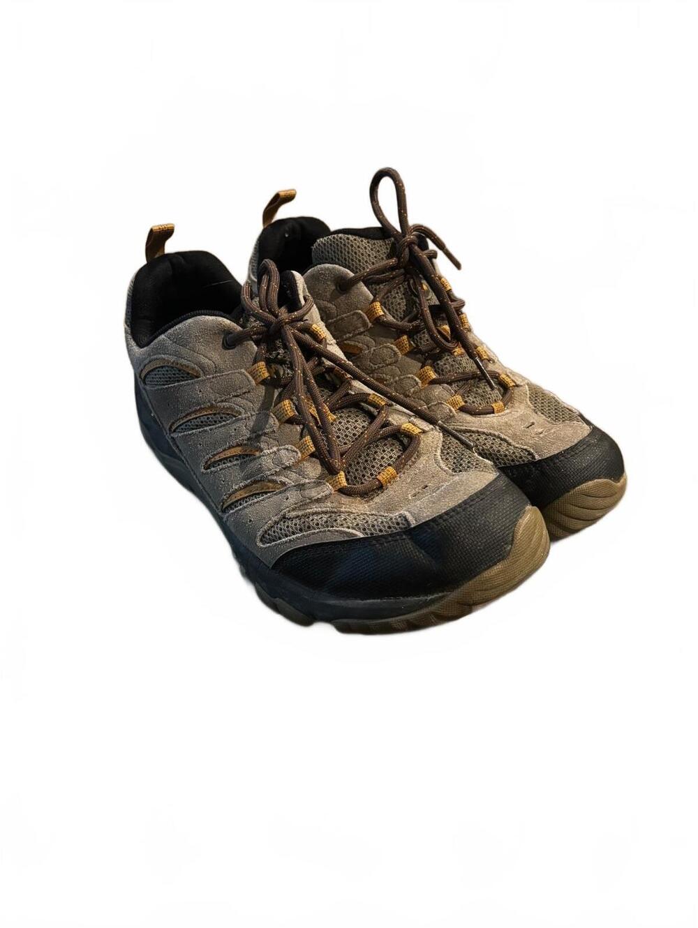 Merrell Men's Hiking Shoes Brown and Black Trail Sneakers Size 10